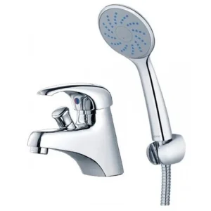 Vòi Nóng Lạnh Lavabo CAESAR B136CU Kết Hợp Tay Sen