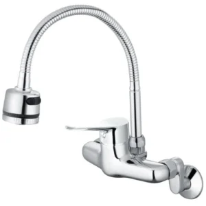 Vòi Bếp Nóng Lạnh CAESAR K526C Gắn Tường