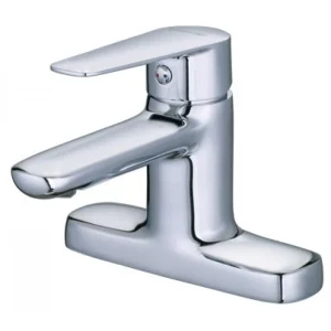 Vòi Lavabo Caesar B382CU Nóng Lạnh Kèm Xả Nhấn 3 Lỗ